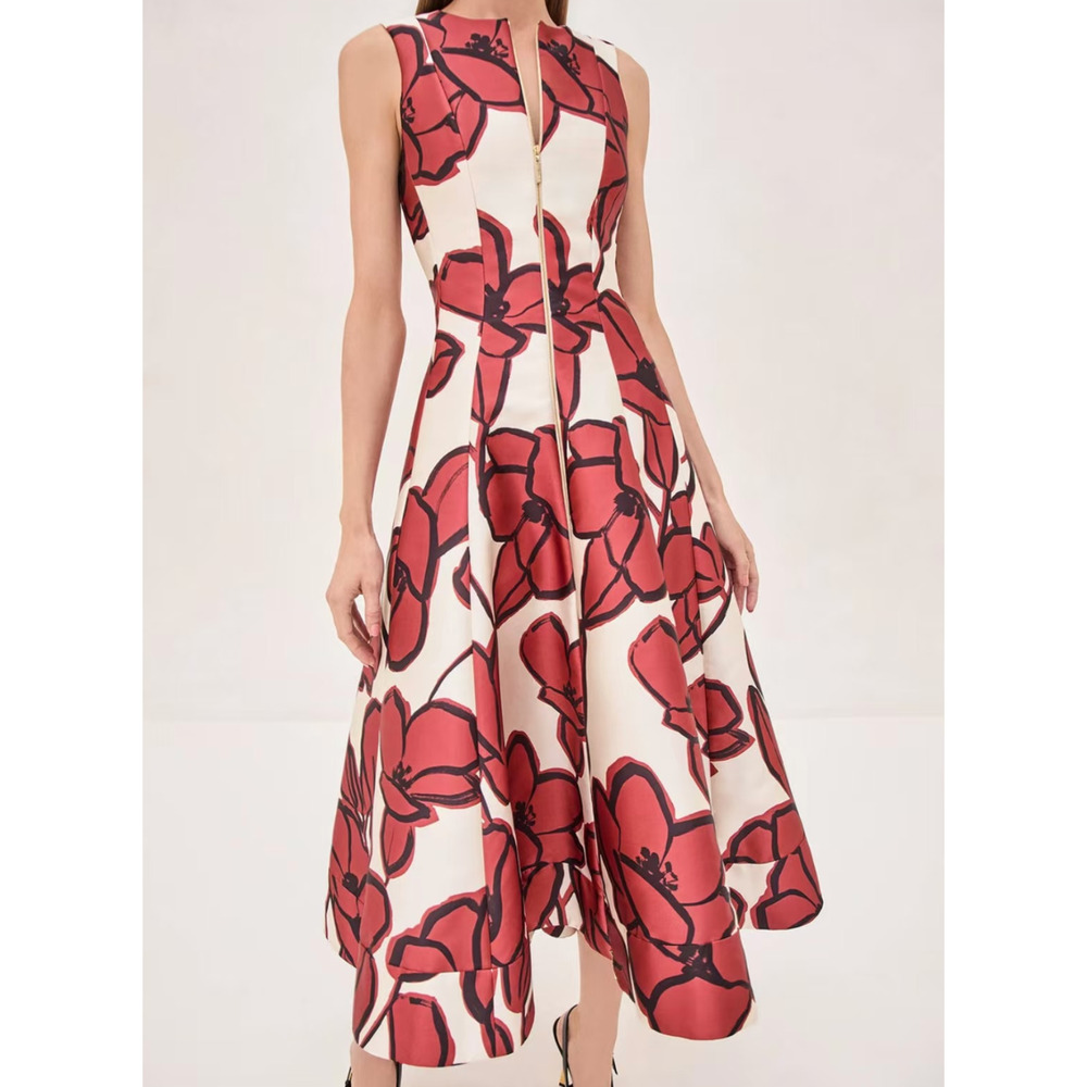Alexis Lazaro Midi Dress M - Picture 2 of 11
